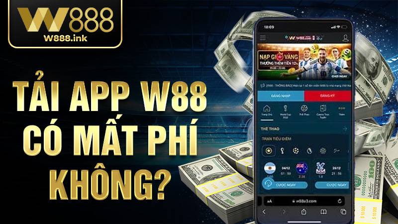 W88 36 Tải app W88 có mất phí không?